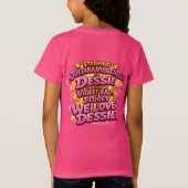 Dessie Bop-concert T-shirt (Achterkant)