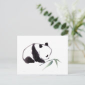 Dessin panda briefkaart (Staand voorkant)