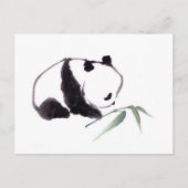 Dessin panda briefkaart (Voorkant)