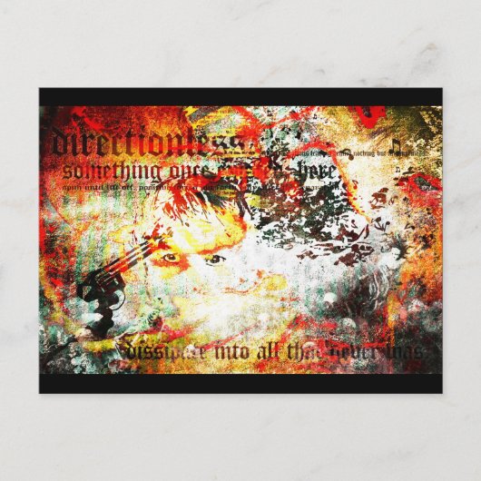 dessiperen briefkaart (Voorkant)