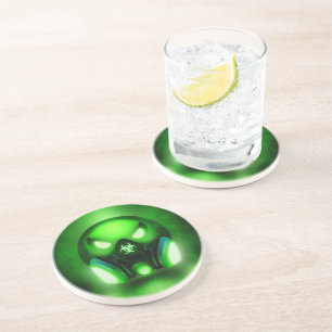 Dessous de Verre en Grès Toxicmoji Zandsteen Onderzetter
