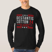 DeStantis Cotton 2024 Keep America Florida Electio T-shirt (Voorkant)