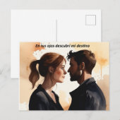 Destellos de Miradas: Ilustración en Acuarela que  Feestdagenkaart (Voorkant / Achterkant)