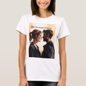 Destellos de Miradas: Ilustración en Acuarela que  T-shirt (Voorkant)