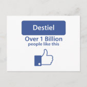 Destiel Briefkaart (Voorkant)