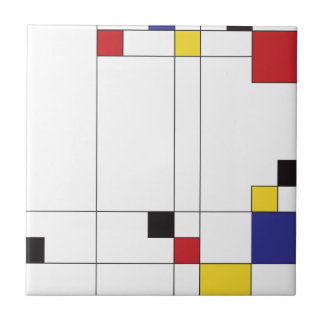 DeStijl Art Tegeltje