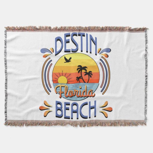 Destin Beach, Florida Deken (Voorkant)