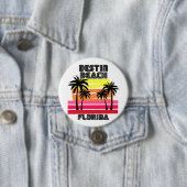 Destin Beach Florida Ronde Button 7,6 Cm (In situ)