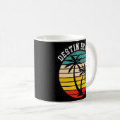 Destin Beach Florida Souvenir Vacation Koffiemok (Voorkant rechts)