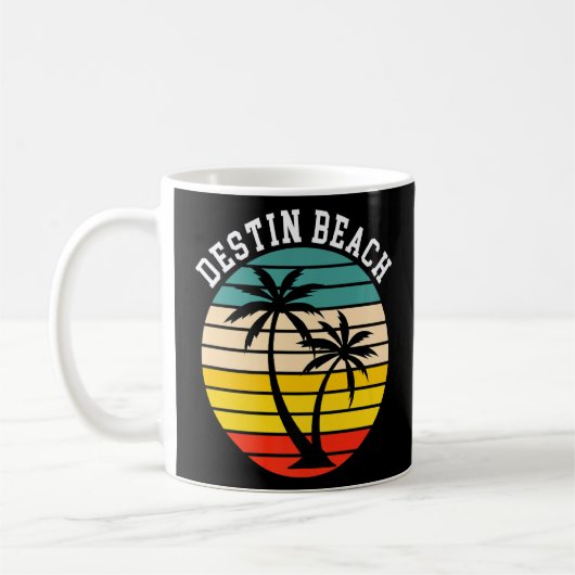 Destin Beach Florida Souvenir Vacation Koffiemok (Links)