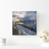 Destin East Pass Sunset Muur Klok (Huis)
