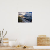 Destin East Pass Zonsondergang Poster (Keuken)