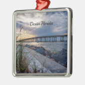 Destin East Pass Zonsondergang Premium Ornament (Links)