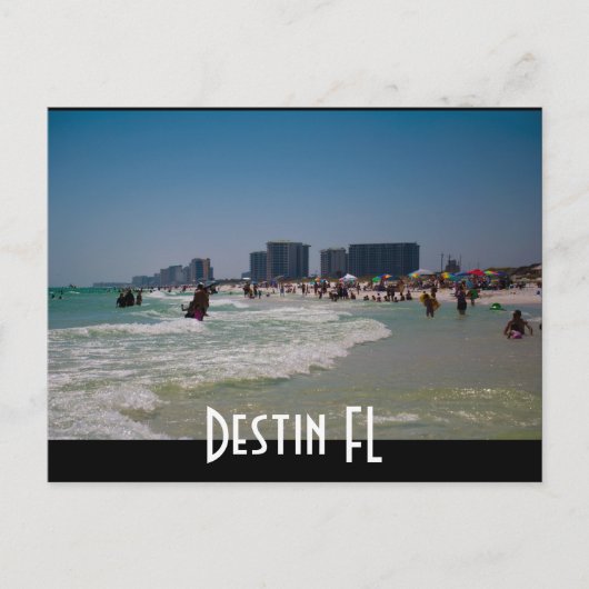 Destin FL Briefkaart (Voorkant)