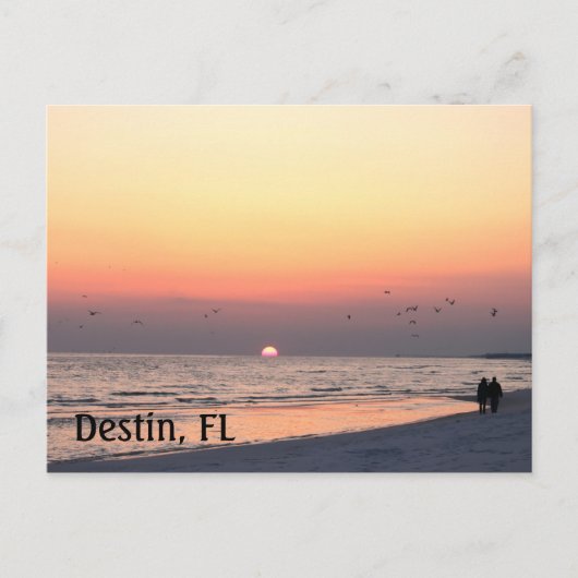 Destin, FL Briefkaart (Voorkant)