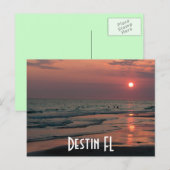 Destin FL Briefkaart (Voorkant / Achterkant)