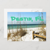 Destin, FL Briefkaart (Voorkant / Achterkant)