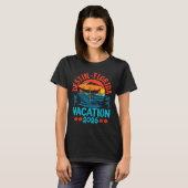 Destin Florida 2026 Family Vacation Beach Summer V T-shirt (Voorkant volledig)