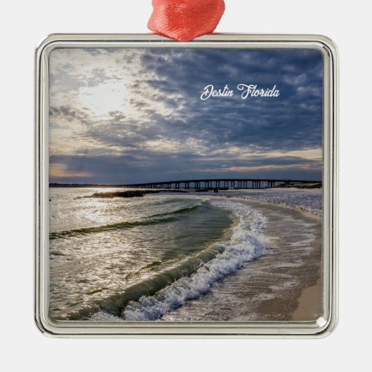 Destin Florida Avondgolven Ornament (Voorkant)