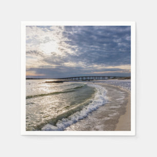 Destin Florida Avondgolven Papieren servet
