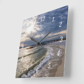 Destin Florida Avondgolven Wandklok (Hoek)