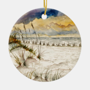 Destin Florida Beach Art Keramisch Ornament