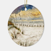 Destin Florida Beach Art Keramisch Ornament (Links)