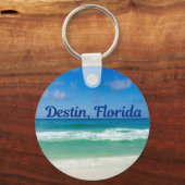 Destin Florida Beach foto Sleutelhanger (Voorkant)