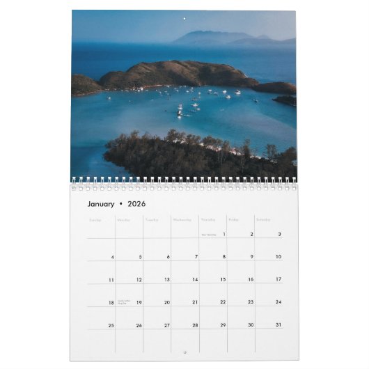 Destin Florida Beach Fotografie Seaside 2024 Wall Kalender (Jan 2026)