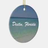 Destin Florida Beach Keramisch Ornament (Rechts)