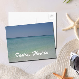 Destin Florida Beach Ocean Vacation Travel Foto Briefkaart