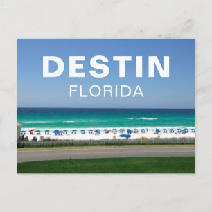 Destin Florida Beach Photography Seaside Briefkaart