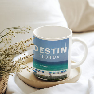 Destin Florida Beach Photography Seaside Custom Koffiemok
