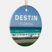Destin Florida Beach Photography Seaside Keramisch Ornament (Rechts)