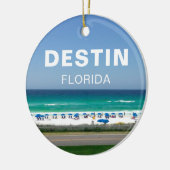 Destin Florida Beach Photography Seaside Keramisch Ornament (Links)