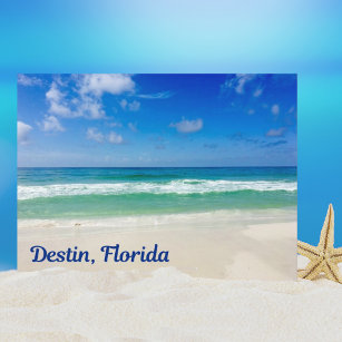 Destin Florida Beach Photography Vacation Briefkaart