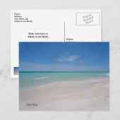 Destin Florida Beach Postcard Briefkaart (Voorkant / Achterkant)