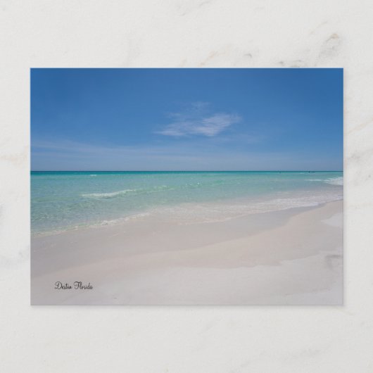Destin Florida Beach Postcard Briefkaart (Voorkant)