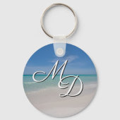 Destin Florida Beach Sleutelhanger (Achterkant)