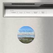 Destin Florida Beach Sunset Aangepaste familiereis Magneet (Insitu (Vaatwasser))