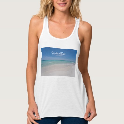 Destin Florida Beach Tanktop (Voorkant)