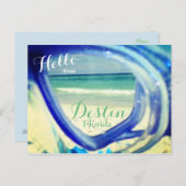 Destin Florida Beach Vakantie Briefkaart (Voorkant / Achterkant)