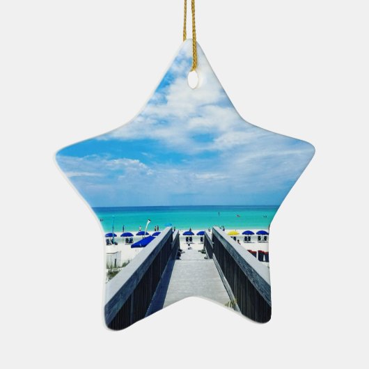 Destin Florida Beaches Keramisch Ornament (Rechts)