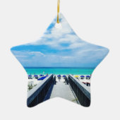 Destin Florida Beaches Keramisch Ornament (Voorkant)
