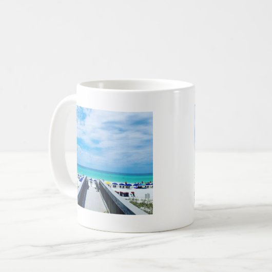 Destin Florida Beaches Koffiemok (Voorkant links)
