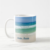 Destin Florida Beauful Beach Monogram Ocean Koffiemok (Links)