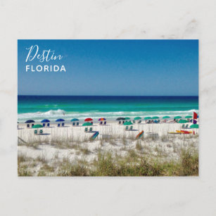 Destin Florida Beauful Beach Photography Briefkaar Briefkaart