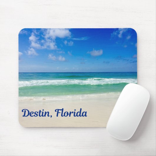 Destin Florida Blue Beach Muismat (Met muis)