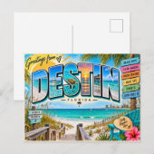 Destin Florida Briefkaart (Voorkant / Achterkant)