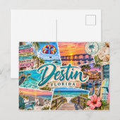 Destin Florida Briefkaart (Voorkant / Achterkant)